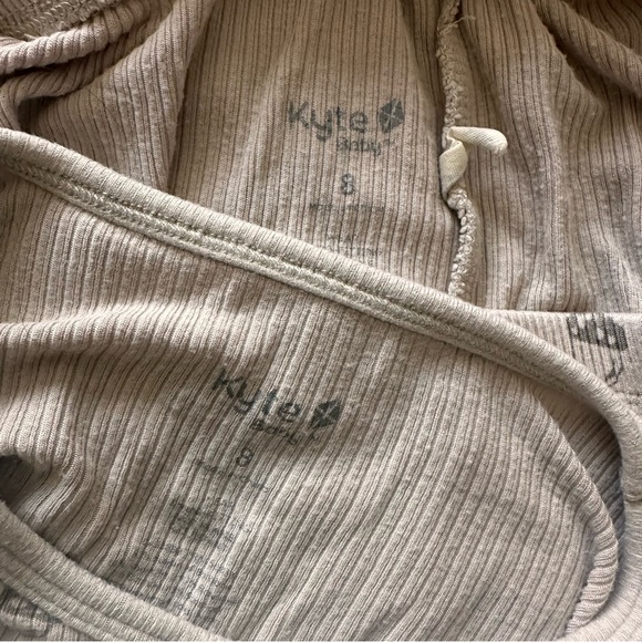 Kyte BABY Mushroom Ribbed PJs - Picture 7 of 7